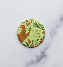 We Wish You A Merry Christmas Magnet