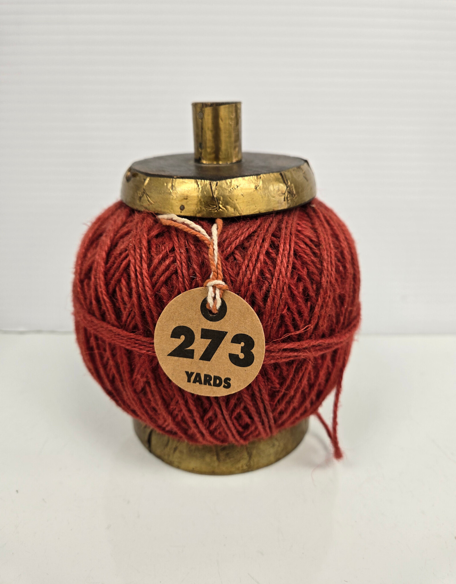 Decorative Red Twine & Holder