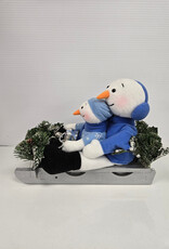 Avon “A Magical Winter Sleigh Ride” Snowmen Lights Motion Musical