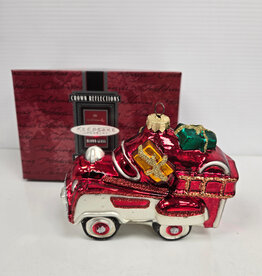 Hallmark '55 Murray FireTruck Glass Blown Ornament 1998