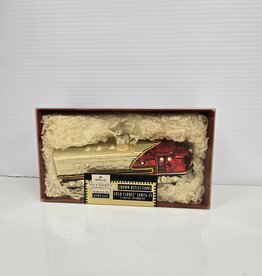 Hallmark Keepsake 1950 Lionel Santa Fe F3 Diesel Blown Glass