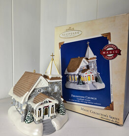 Hallmark Keepsake Fieldstone Church Ornament - 2003