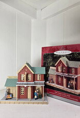 Hallmark Keepsake Halls Station Ornament - Anniversary Edition 1998