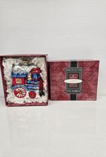 Hallmark Keepsake Festive Locomotive Blown Glass - 1998