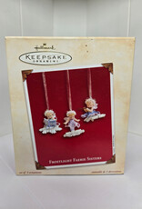 Hallmark Keepsake Frostlight Faeries Sisters Ornaments - 2003