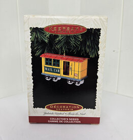 Hallmark Keepsake Yuletide Central Mail Car Ornament - 1996
