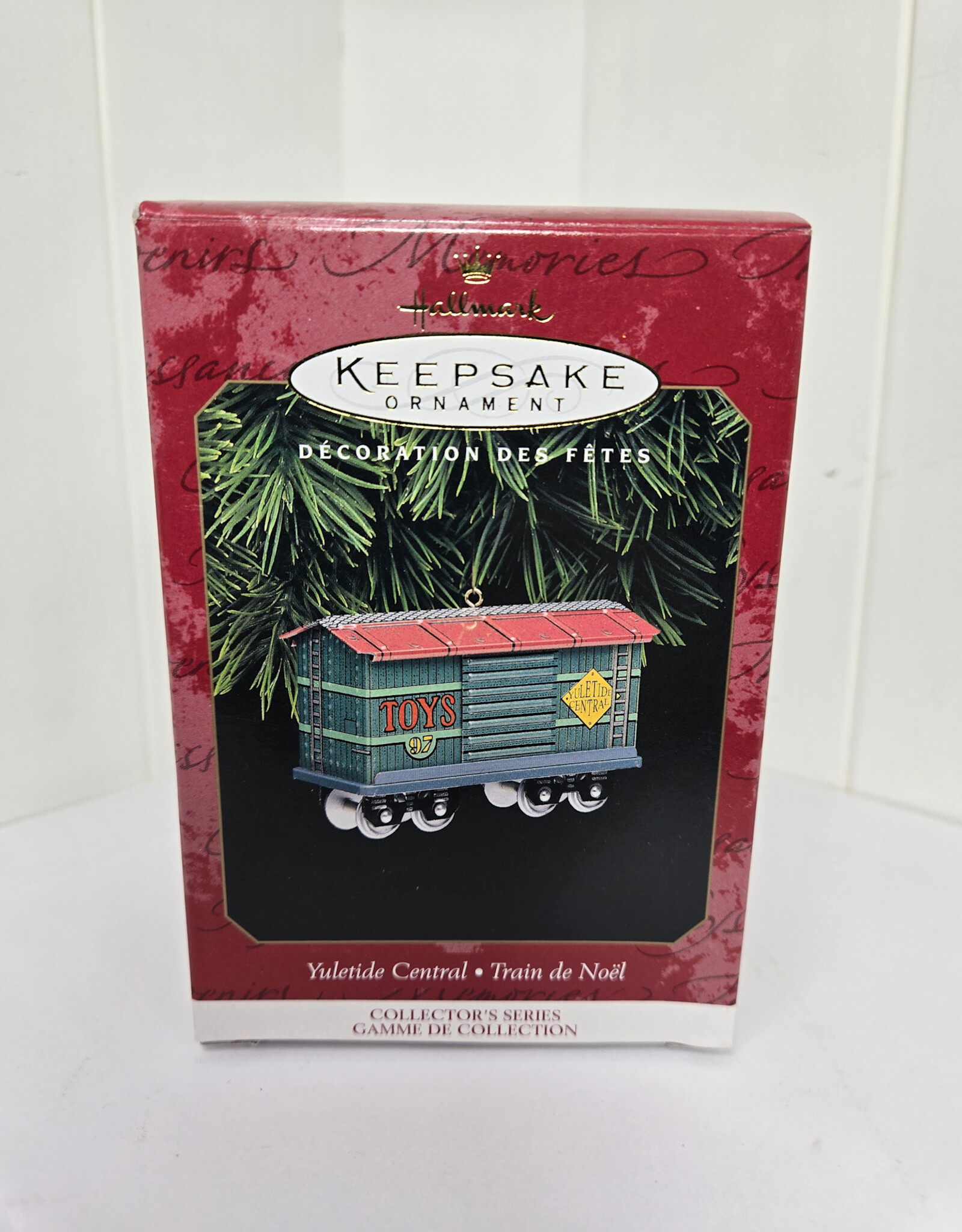 Hallmark Keepsake Yuletide Central Toys Car Ornament - 1996