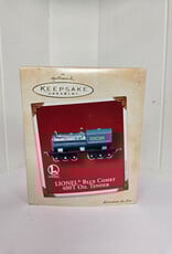 Hallmark Keepsake Lionel Blue Comet 400T Oil Tender Ornament - 2002