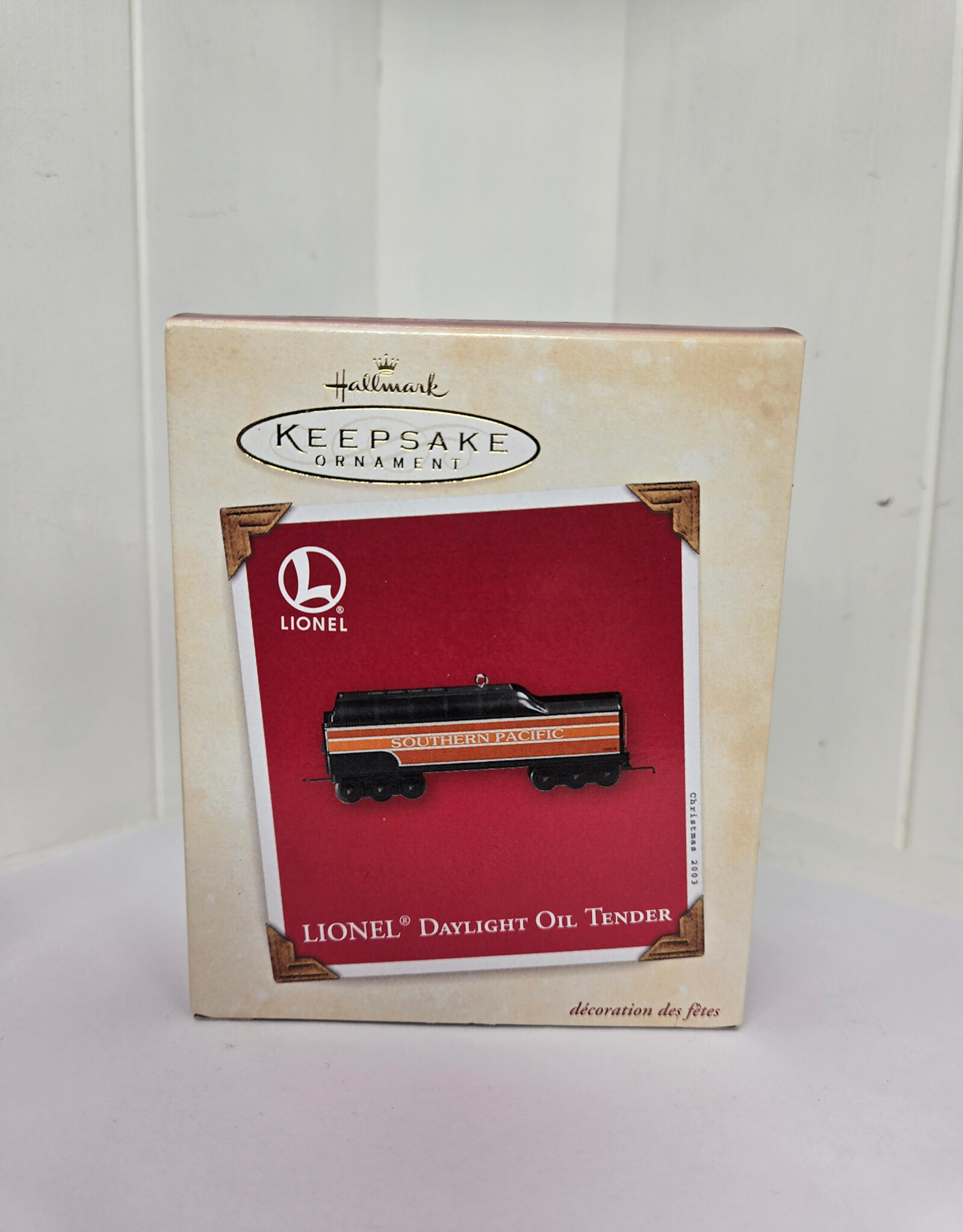 Hallmark Keepsake Lionel Daylight Oil Tender Ornament - 2003