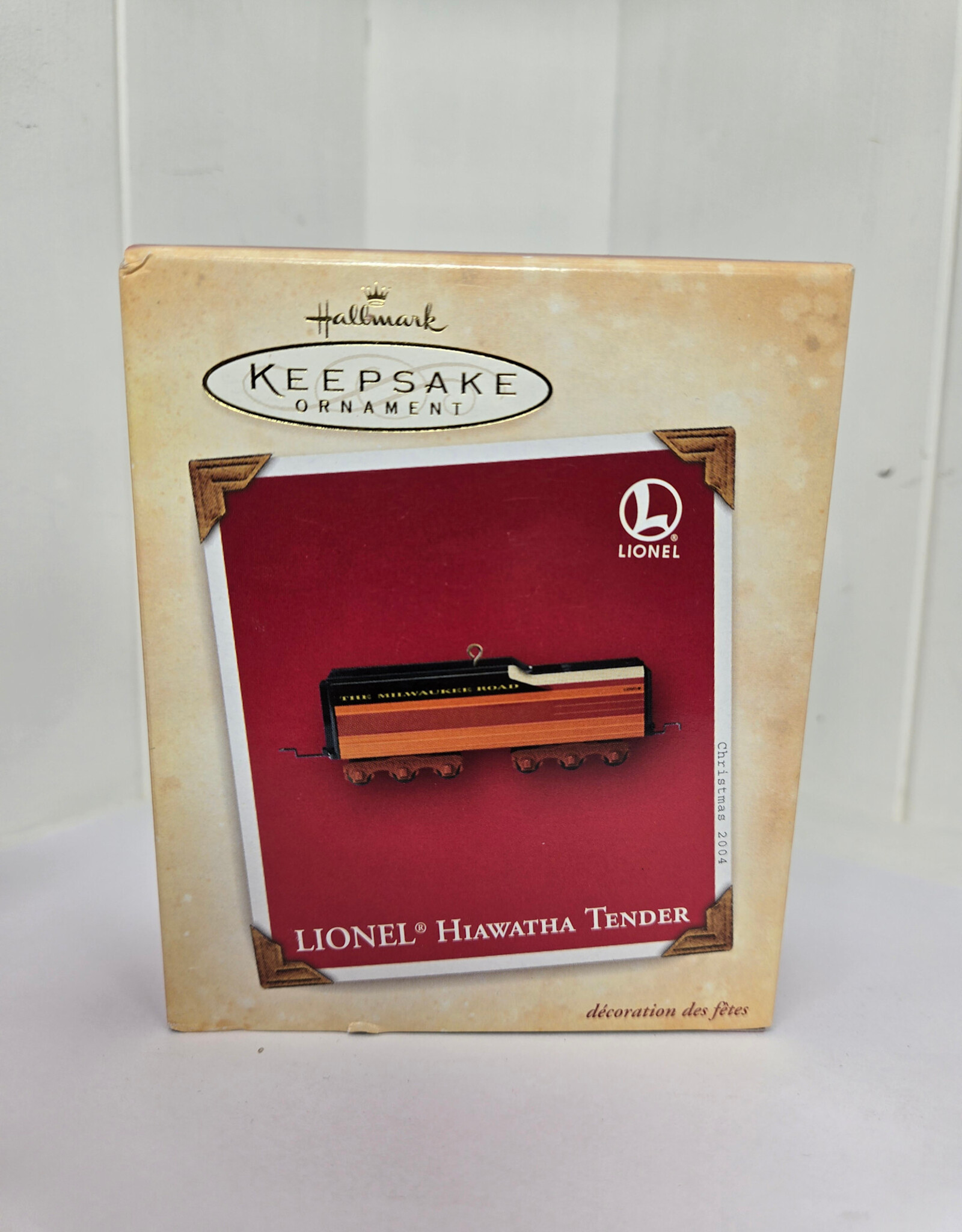Hallmark Keepsake Lionel Hiawatha Tender Ornament - 2004
