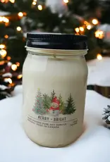Serendipity Soy Candles 16oz Jar Candle - Merry & Bright