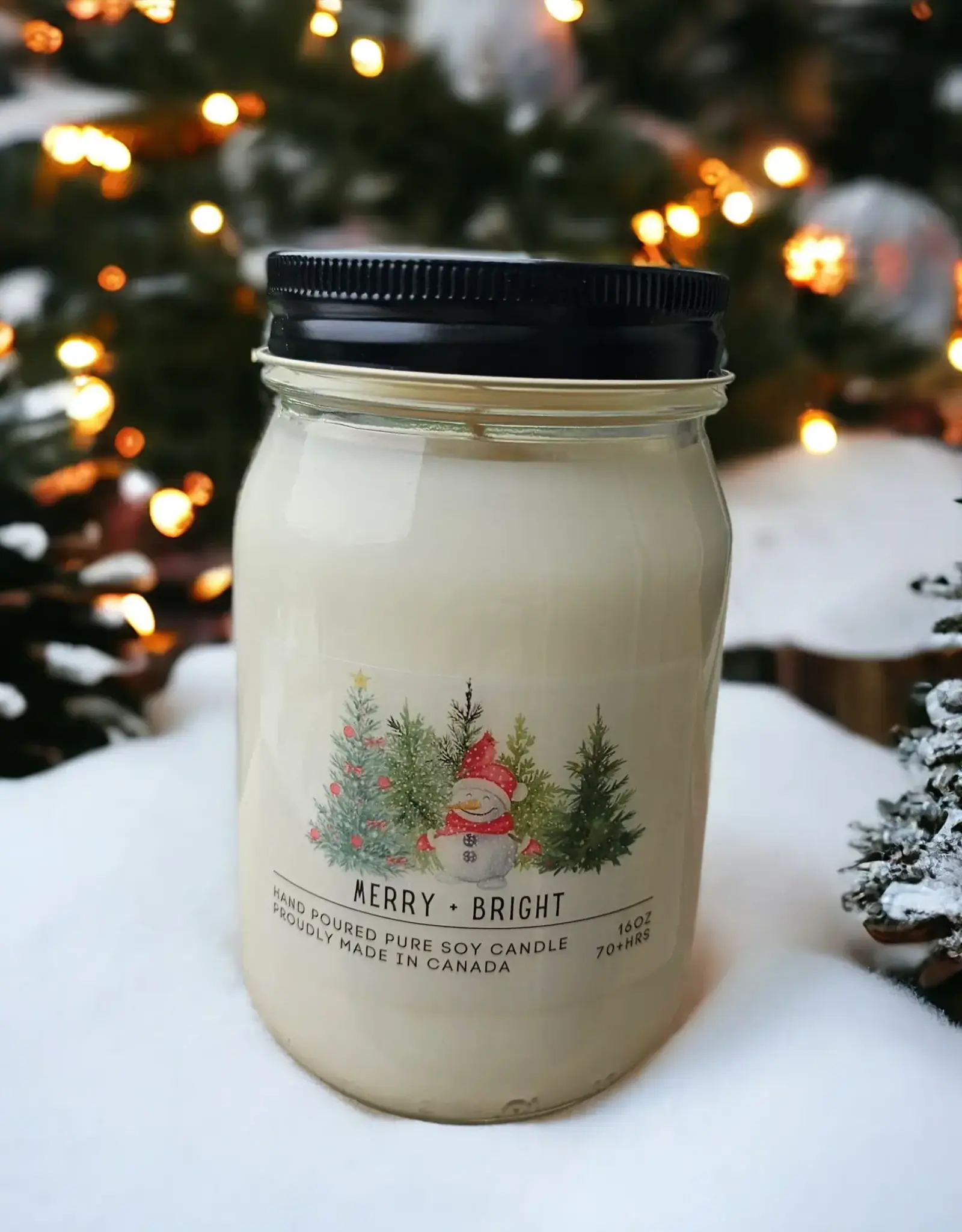 Serendipity Soy Candles 16oz Jar Candle - Merry & Bright