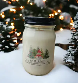 Serendipity Soy Candles 16oz Jar Candle - Merry & Bright