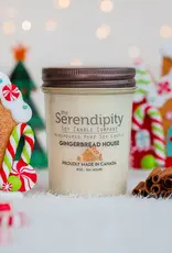 Serendipity Soy Candles 8oz Jar Candle - Gingerbread House