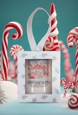 Serendipity Soy Candles Candy Cane Swizzle Ornament