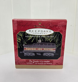 Hallmark Keepsake Ornament Tender Lionel 746 Norfolk and Western - 1999