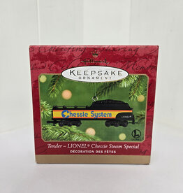 Hallmark Keepsake Ornament Tender Lionel Chessie System Steam Special - 2001