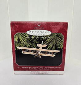 Hallmark Keepsake Ornament 1917 Curtiss JN-4D Jenny - 1998
