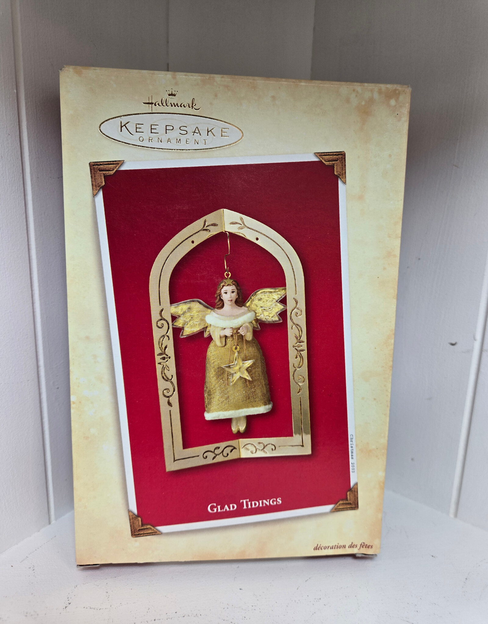 Hallmark Keepsake Glad Tidings Angel Ornament - 2003