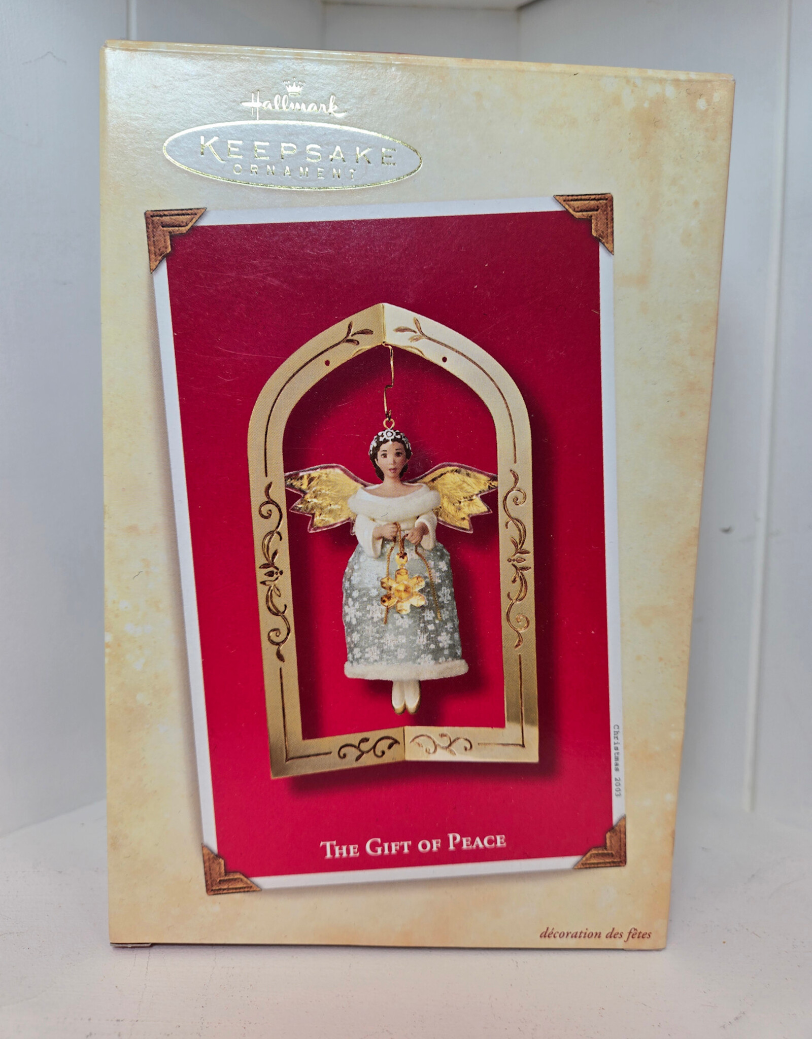 Hallmark Keepsake The Gift of Peace Angel Ornament - 2003