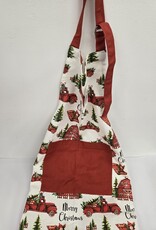 Red Truck Christmas Apron