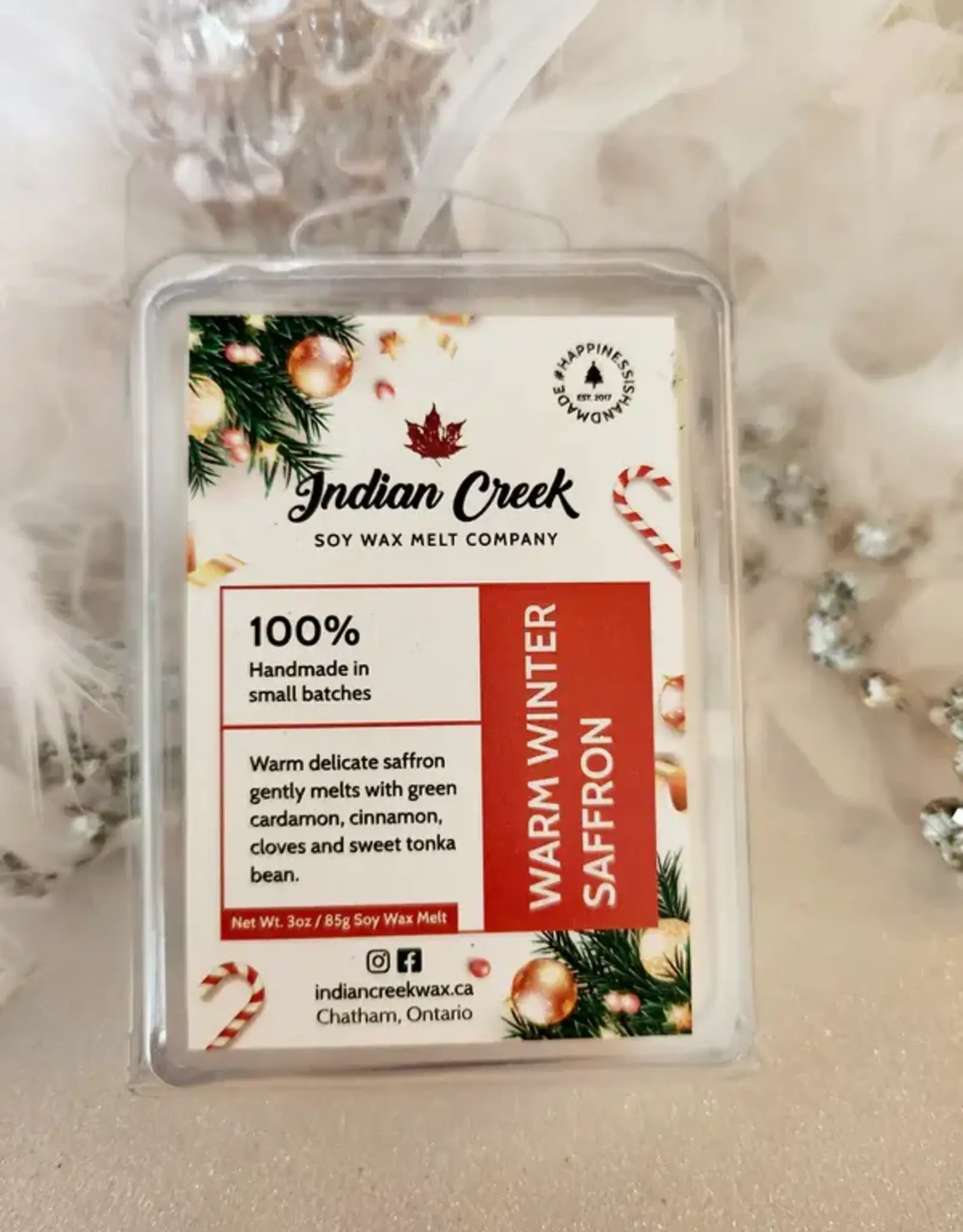 Soy Wax Melts - Warm Winter Saffron