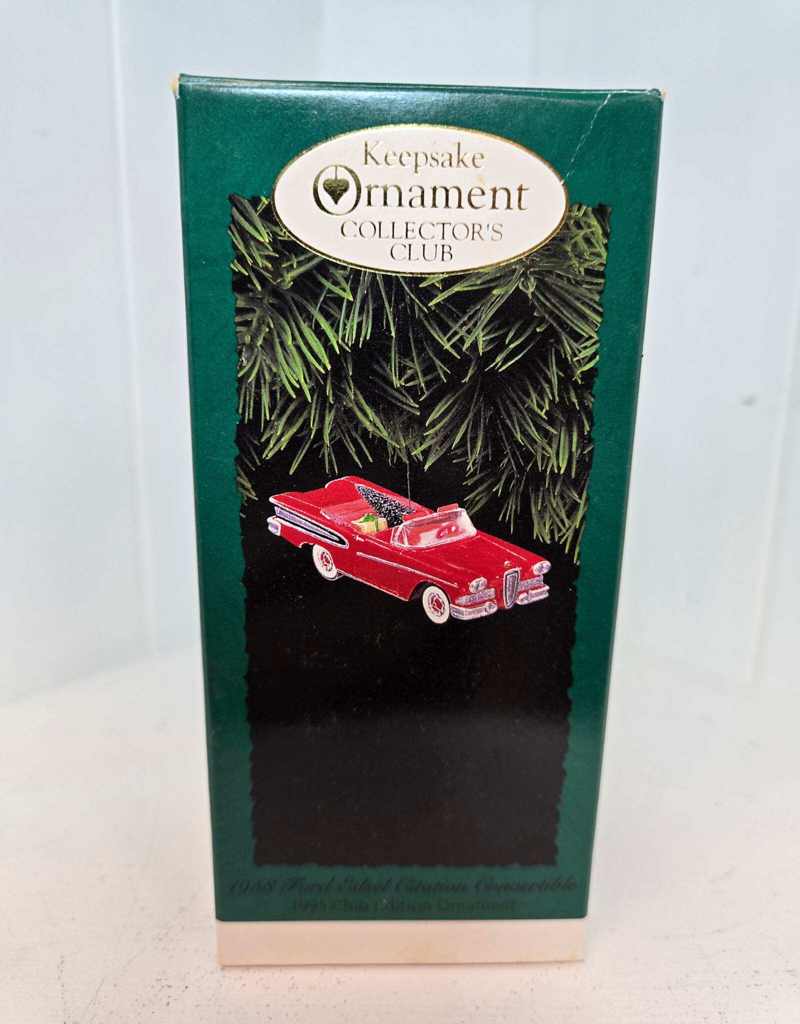 Hallmark Keepsake  1958 Ford Edsel Citation Convertible