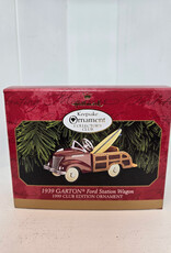 Hallmark Keepsake  1939 Garton Ford Station Wagon - 1999