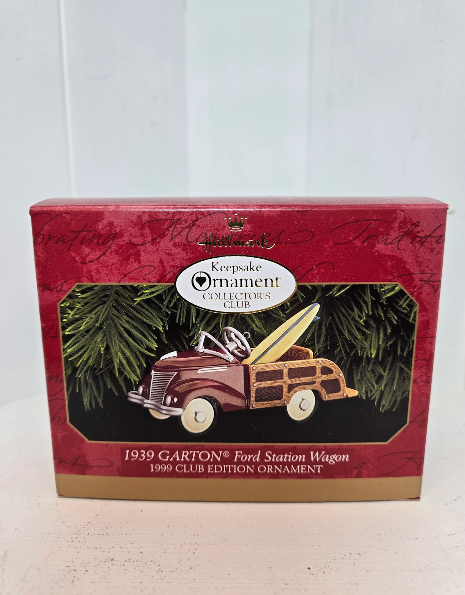 Hallmark Keepsake  1939 Garton Ford Station Wagon - 1999