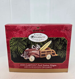 Hallmark Keepsake  1939 Garton Ford Station Wagon - 1999