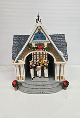 Department 56 Original Snow Village Roosevelt Park Band Shell lights/music