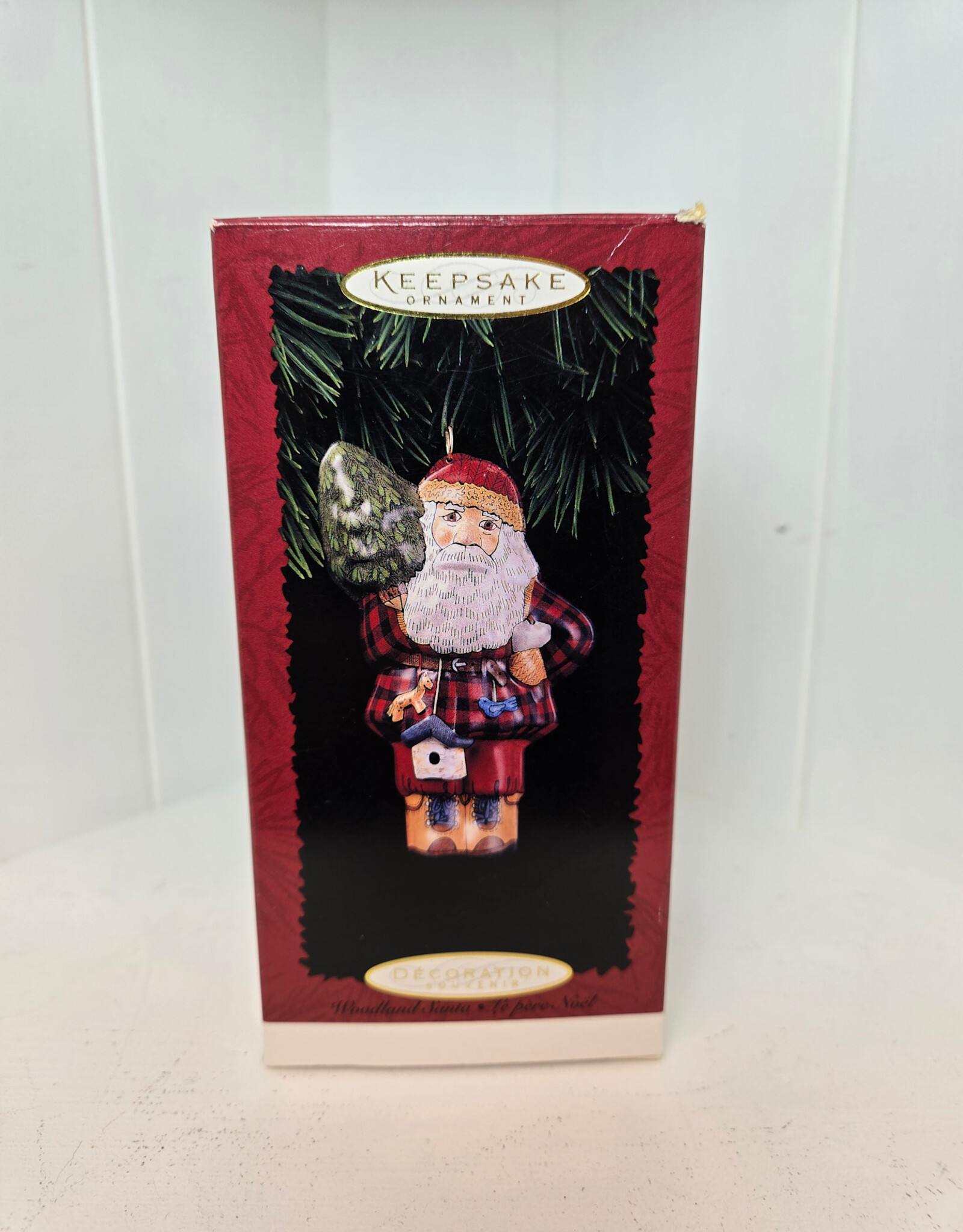 Hallmark Keepsake Woodland Santa - 1996