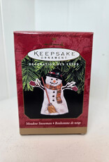 Hallmark Keepsake Meadow Snowman - 1997