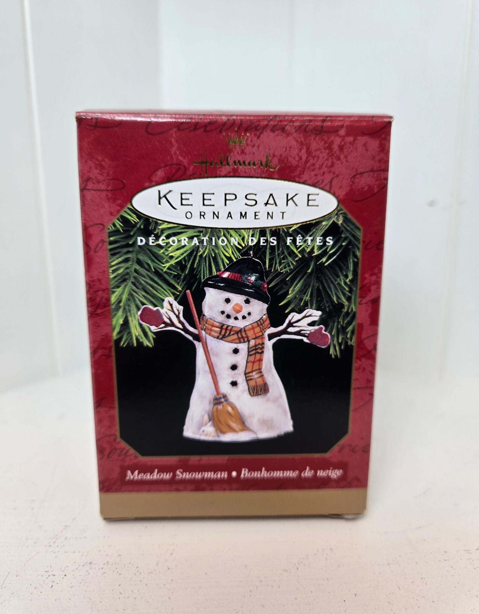 Hallmark Keepsake Meadow Snowman - 1997