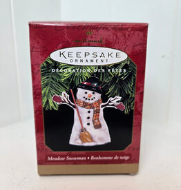 Hallmark Keepsake Meadow Snowman - 1997