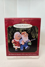 Hallmark Keepsake The Clauses on Vacation Ornament - 1997