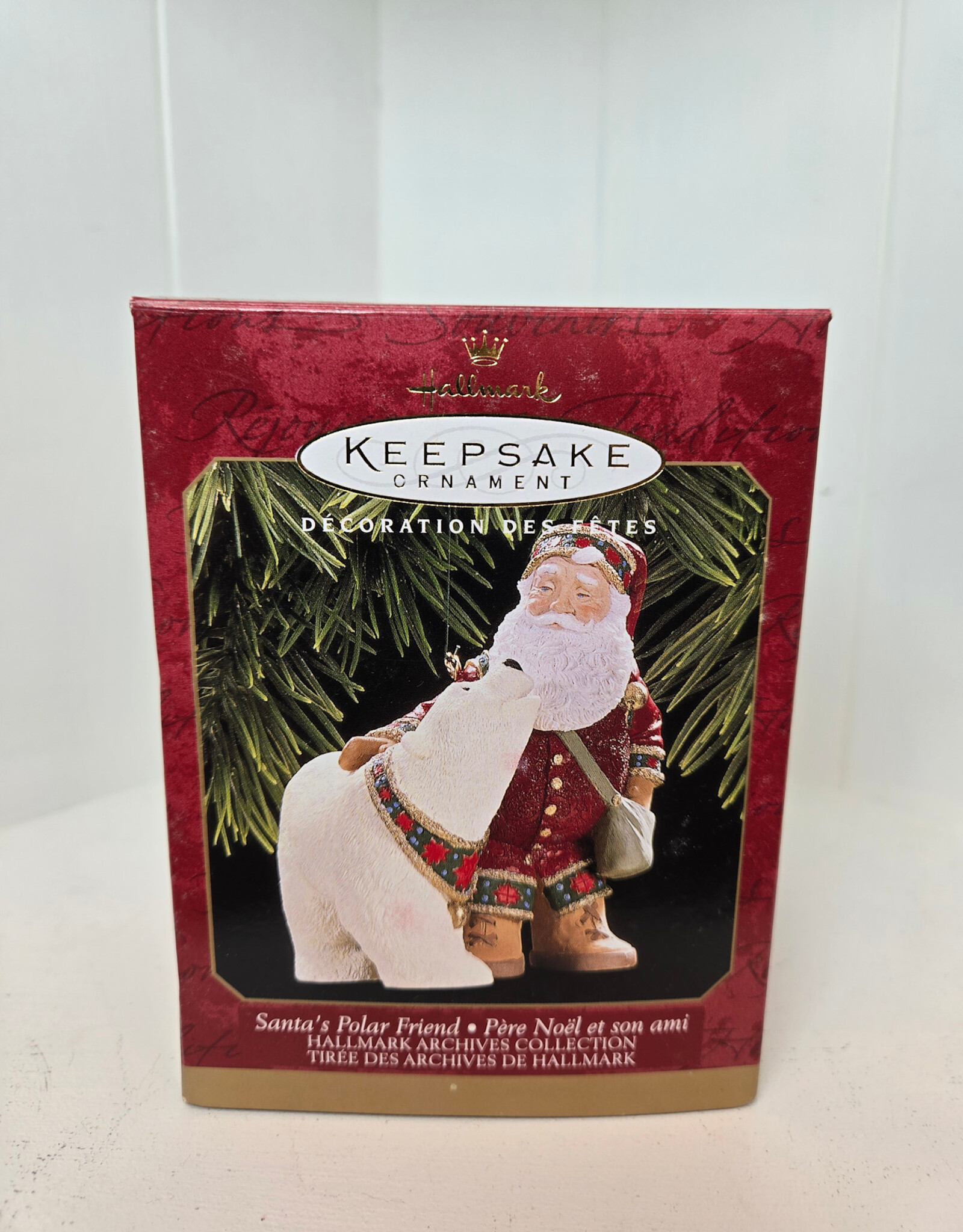 Hallmark Keepsake Santa's Polar Friend Ornament - 1997