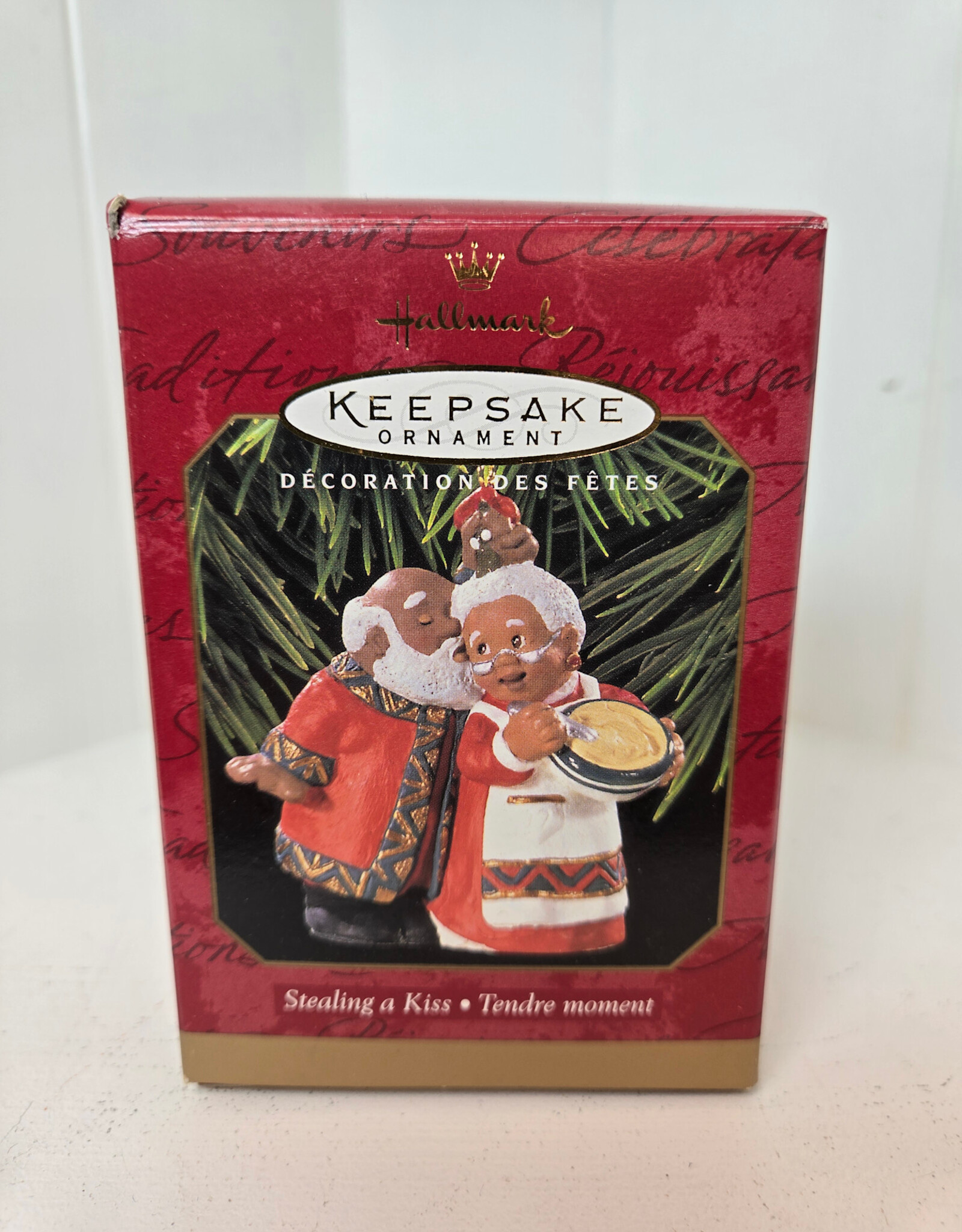 Hallmark Keepsake Stealing a Kiss Ornament - 1997