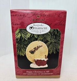 Hallmark Keepsake Happy Christmas to All Ornament - 1997