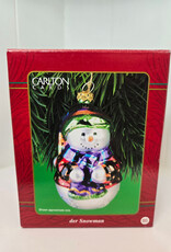 Carlton Cards Heirloom der Snowman Ornament