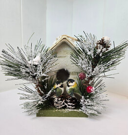 Avon Birdhouse Ornament - Chicadees