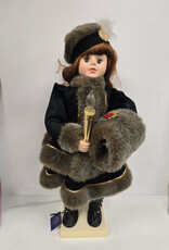 Vintage 24" Telco Christmas Animated Victorian Girl