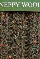 Men's Neppy Wool Socks - Green