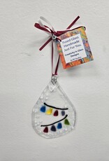 Ornament - Teardrop Christmas Lights