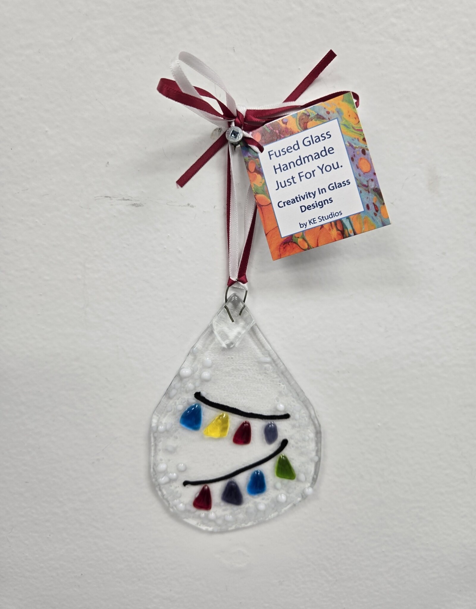 Ornament - Teardrop Christmas Lights