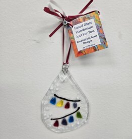 Ornament - Teardrop Christmas Lights