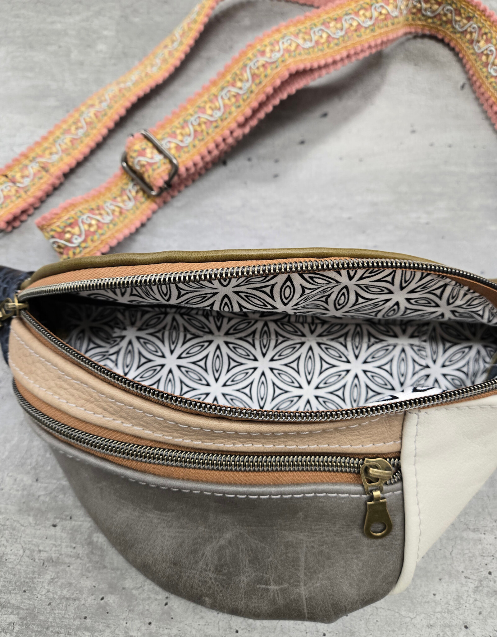 Heather Poort Leather Bum Bag - handcrafted