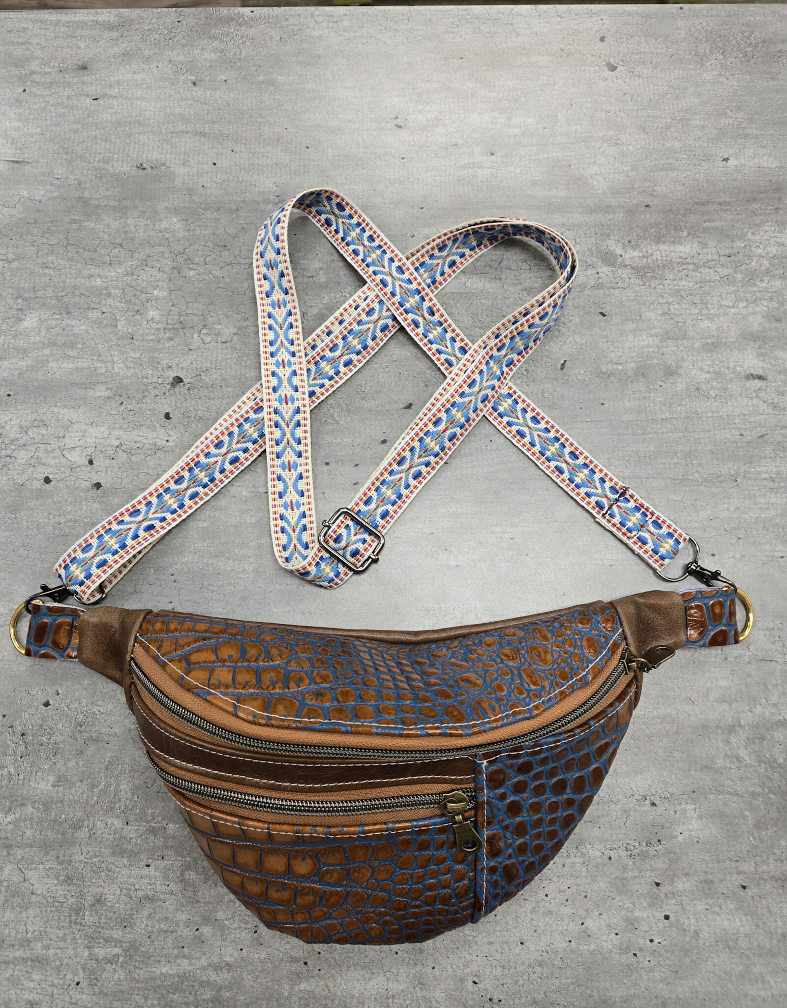 Heather Poort Leather Bum Bag - handcrafted