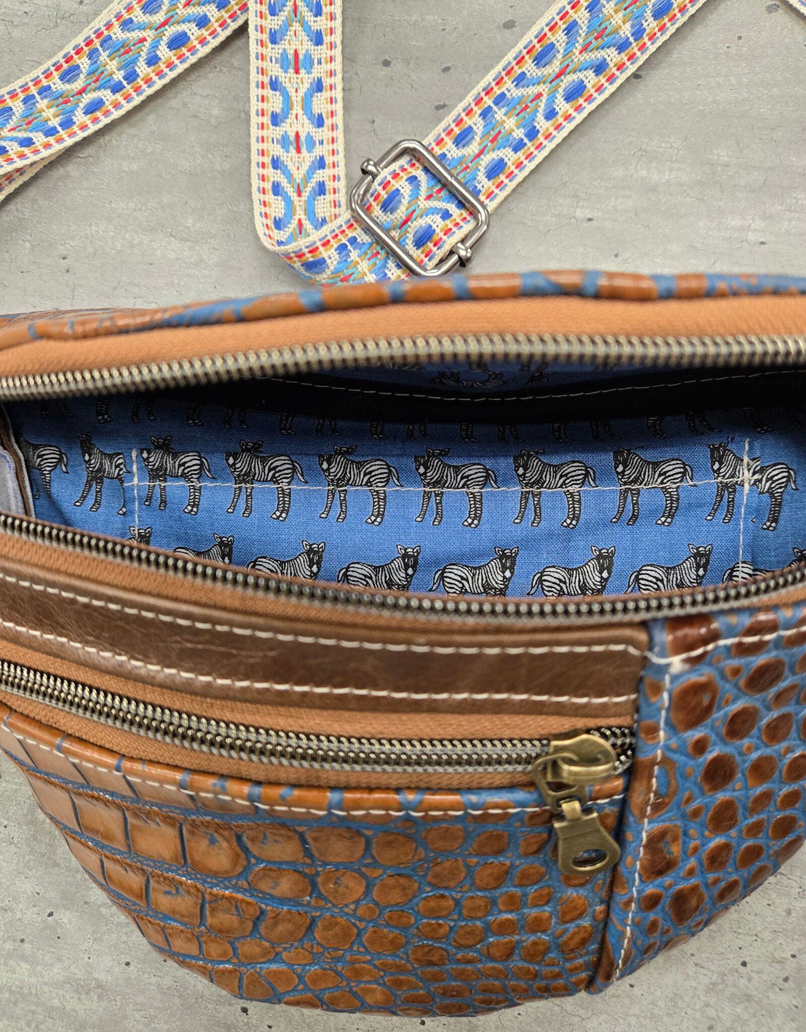 Heather Poort Leather Bum Bag - handcrafted