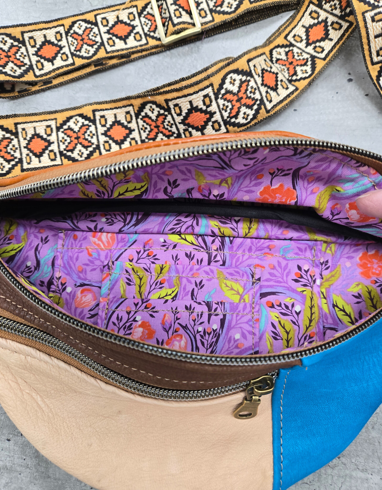 Heather Poort Leather Bum Bag - handcrafted